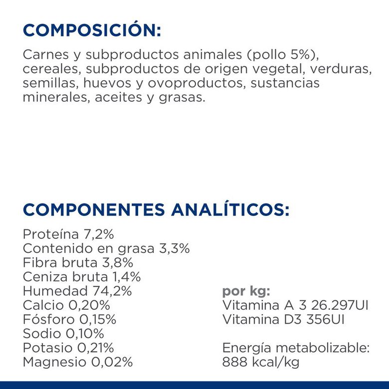 Hill's Prescription Diet Metabolic Pollo lata para perros, , large image number null