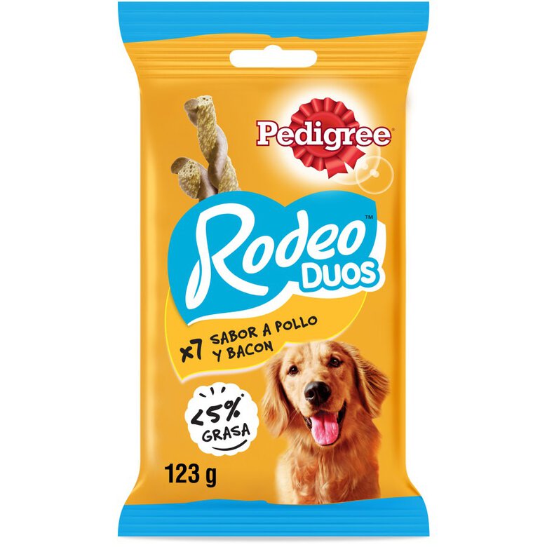 Pedigree Rodeo Duos Snack Pollo y Bacon para Perros, , large image number null