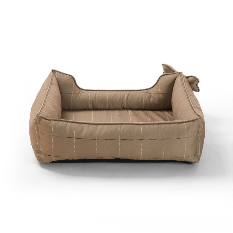 Leeby cama viscoelástica marrón rayas para perros,  Imagen numero 4 Leeby cama viscoelástica marrón rayas para perros, , large Imagen numero 4