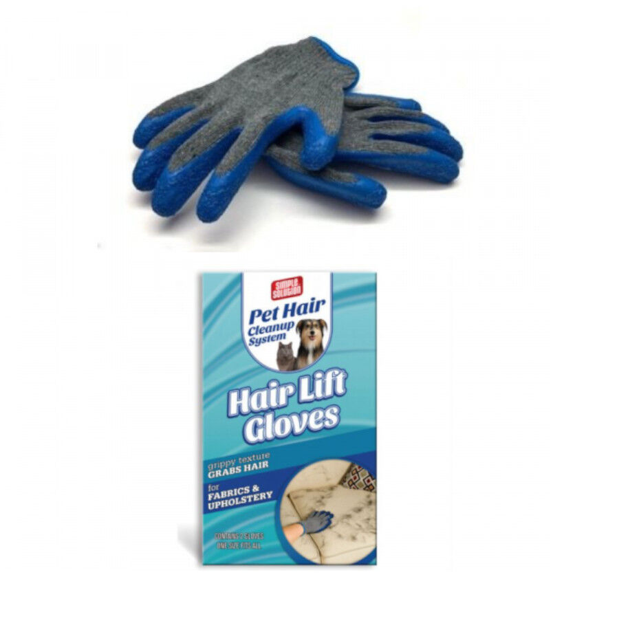 Simple Solutions Guantes de Limpieza de Pelos para perros y gatos, , large Imagen numero 1