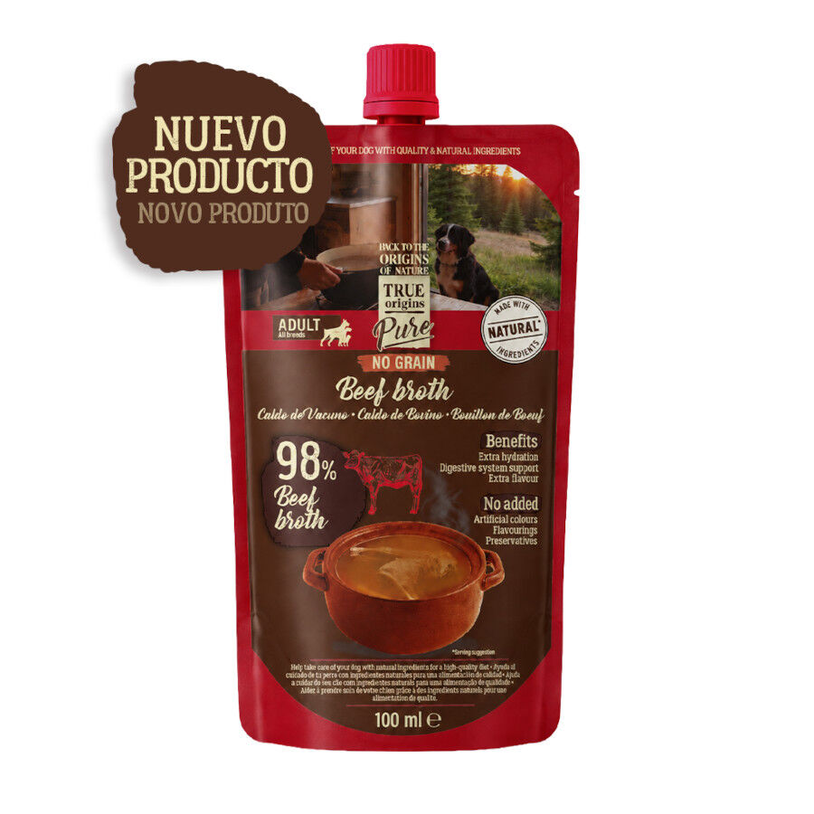 150 g True Origins Pure Bone Broth Ternera para perro, , large Imagen numero 2