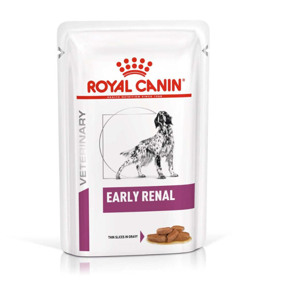 12 sobres x 100 g Royal Canin Veterinary Early Renal sobre en salsa para perros, , large Imagen numero 2
