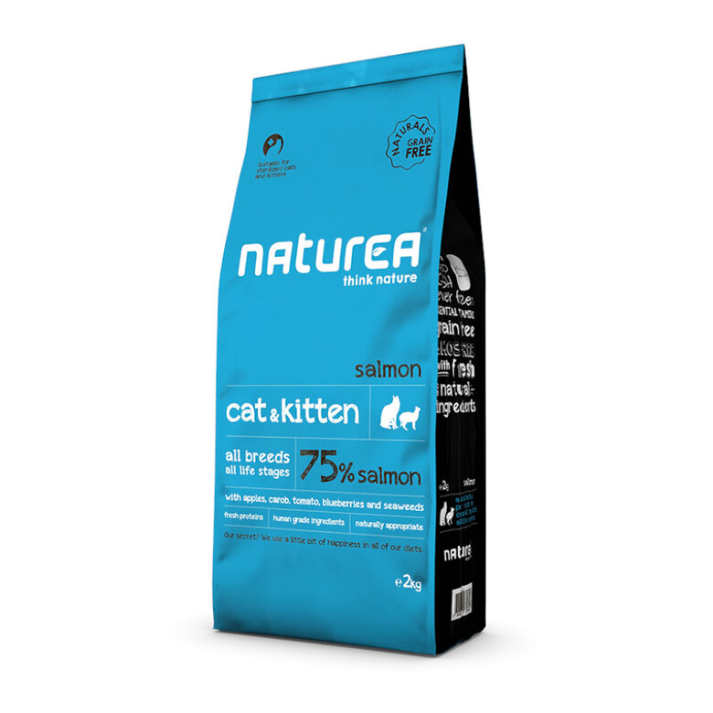 Naturea Cat&Kitten Naturals Grain Free Salmón pienso, , large image number null