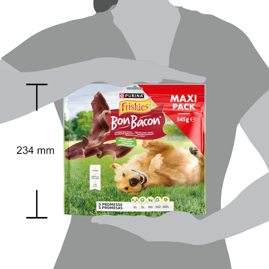 345 g Friskies Bon Bacon para perros, , large Imagen numero 3