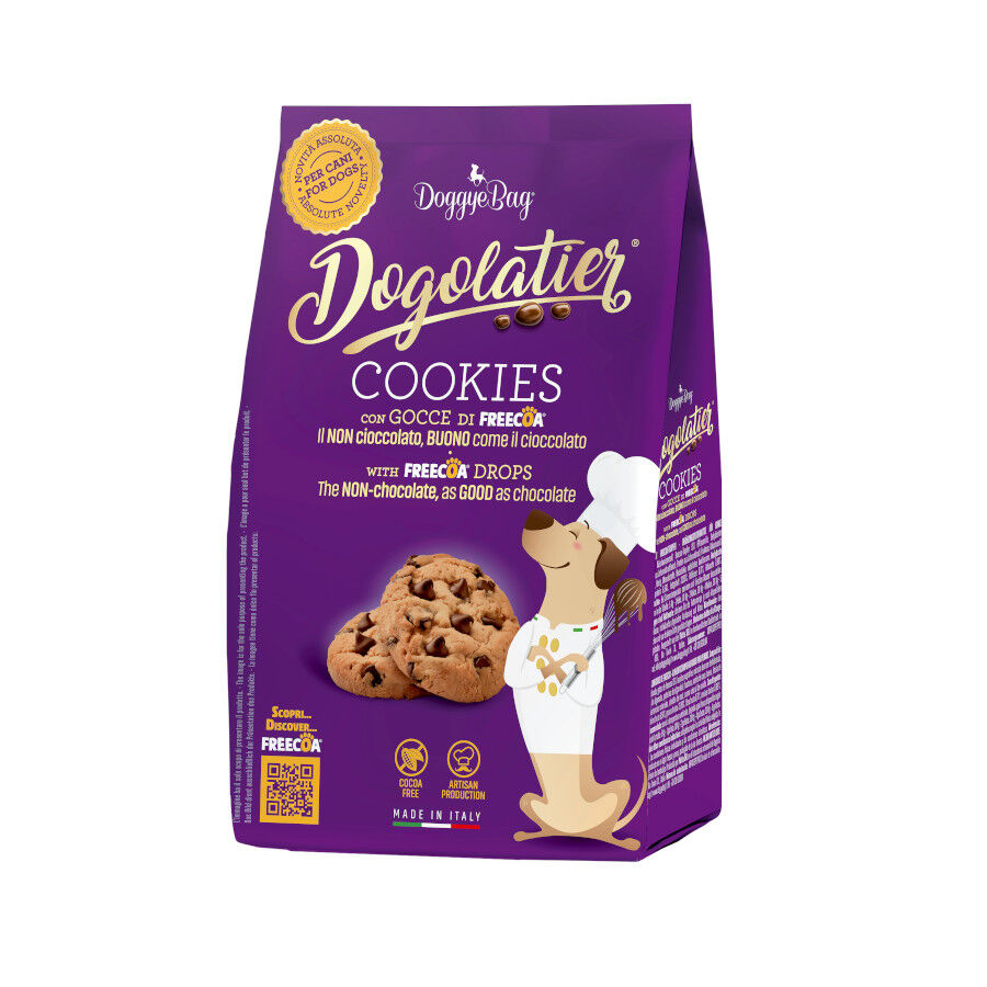 180 g DoggyeBag Galletas con Pepitas de Cacao Snack para perros, , large Imagen numero 1