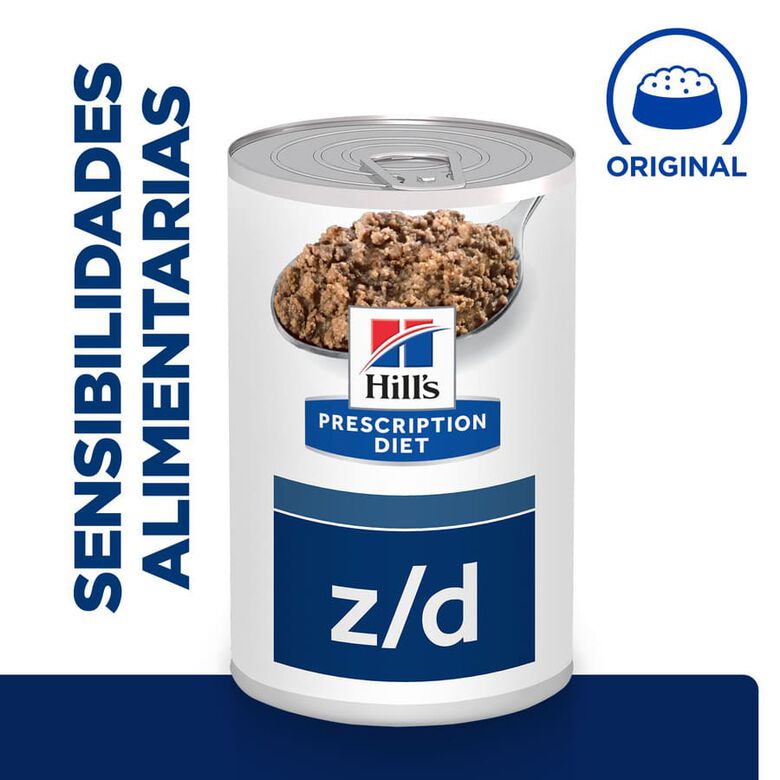 Hill&#039;s Prescription Diet Food Sensitives z/d lata para perros thumbnail