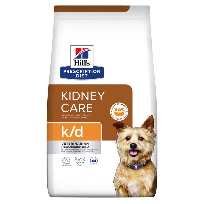 12 kg Hill's Prescription Diet Kidney Care k/d pienso para perros,  Imagen numero 1 12 kg Hill's Prescription Diet Kidney Care k/d pienso para perros, , large Imagen numero 1