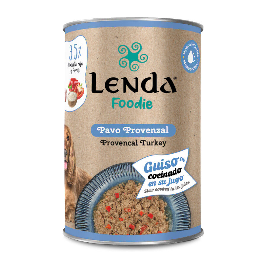 400 g Lenda Pavo Provenzal lata para perros, , large Imagen numero 1