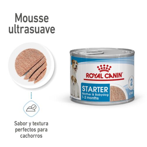 Royal Canin Starter Mommy &amp; Baby mousse latas para perros