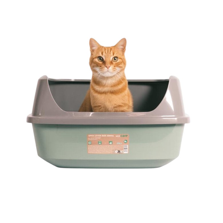 Nice Care Eco Bandeja Sanitaria Verde para gatos,  Imagen numero 1 Nice Care Eco Bandeja Sanitaria Verde para gatos, , large Imagen numero 1