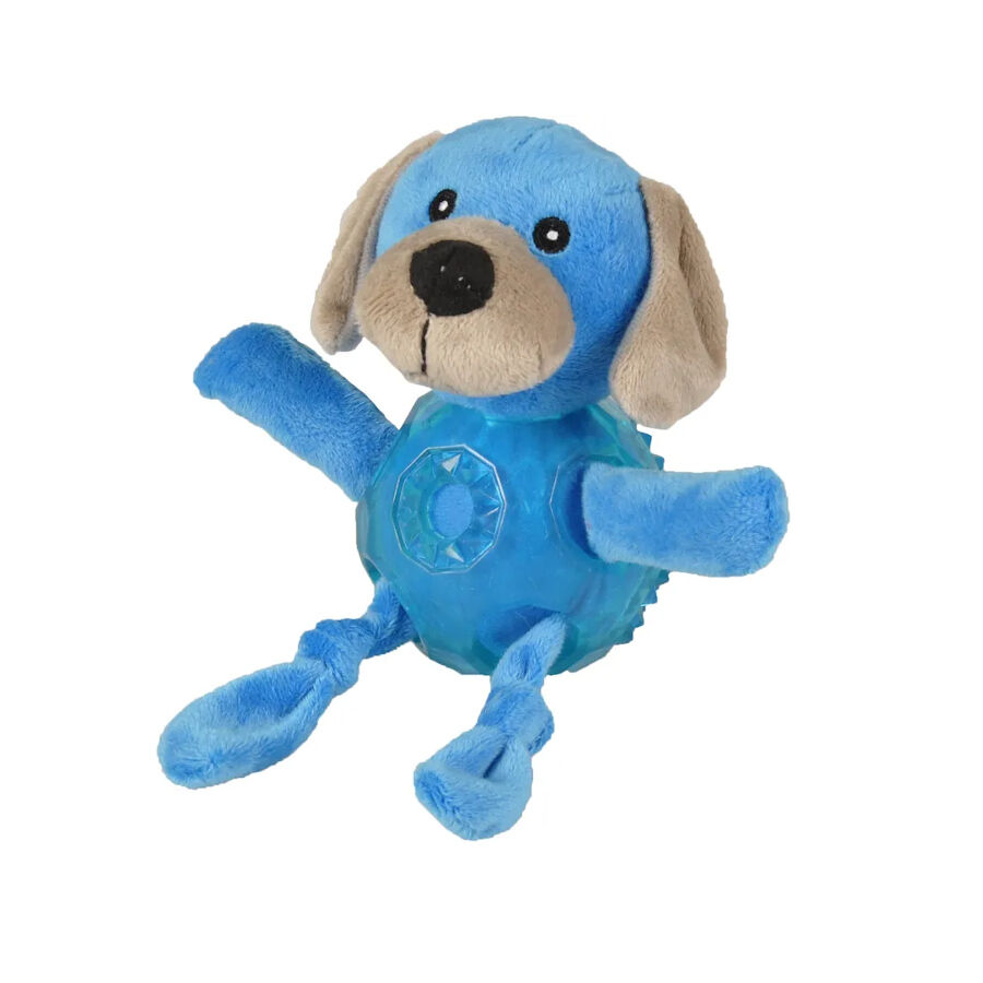 Peluche perro azul clearance