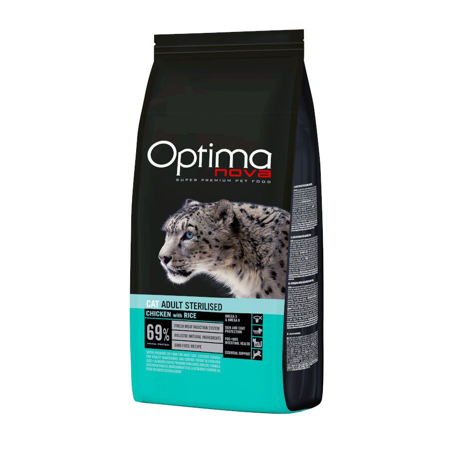 Optima Nova Cat Sterilised comida para gatos Imagen numero 1