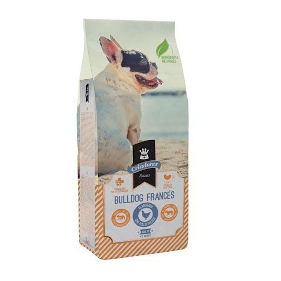 3 kg Criadores Bulldog Franc&eacute;s Pollo pienso para perros, , large Imagen numero 1