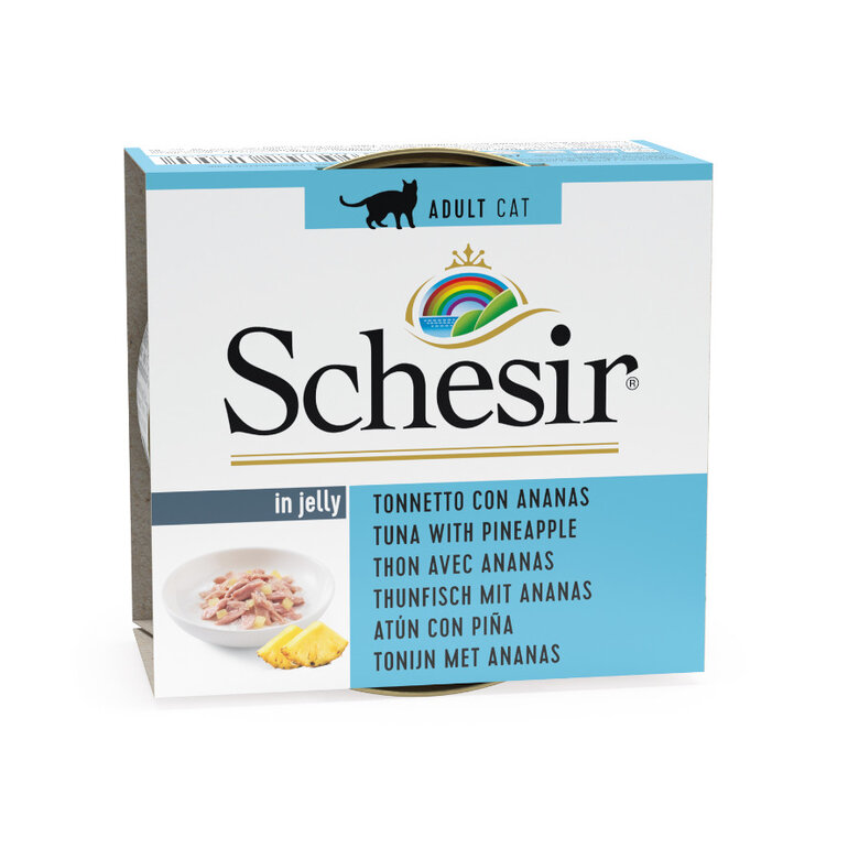 85 g Schesir Atún con Piña en su Jugo Comida Húmeda para Gato,  Imagen numero 1 85 g Schesir Atún con Piña en su Jugo Comida Húmeda para Gato, , large Imagen numero 1