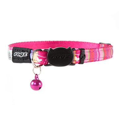 Rogz Neocat Collar Rosa con Cascabel para gatos