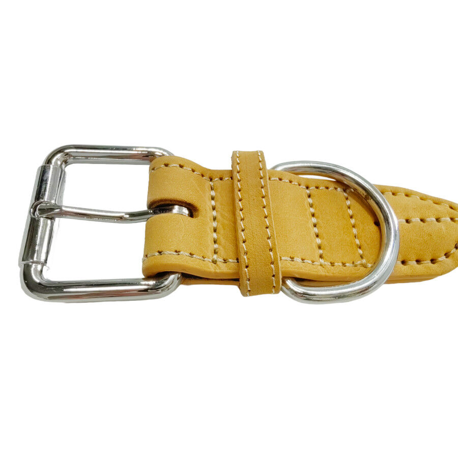 Gotoo Collar cuero azul para perros thumbnail