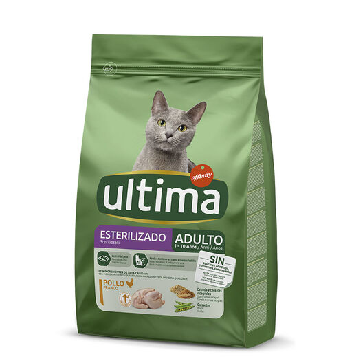 Affinity Ultima Adult Sterilized Pollo y Cebada pienso para gatos, , large image number null