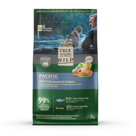 True Origins Wild Pacific Salmón pienso para gatos senior