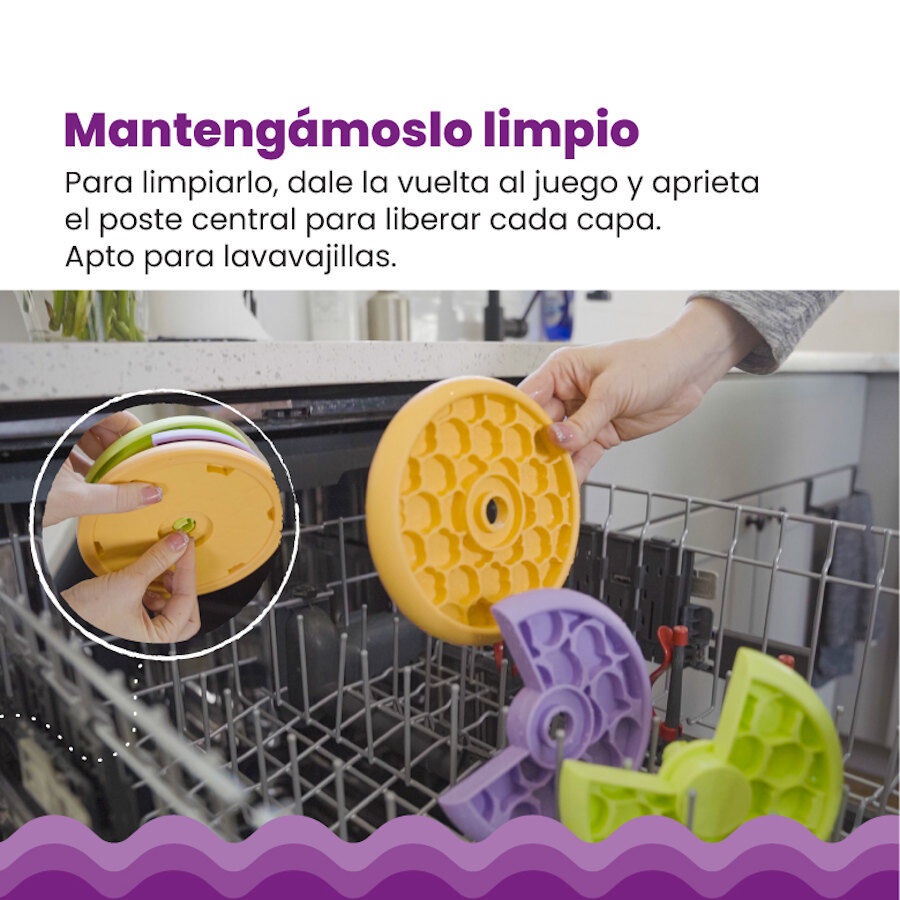 Catstages Nina Ottosson Kitty Lickin’ Layers Comedero Interactivo para gatos thumbnail