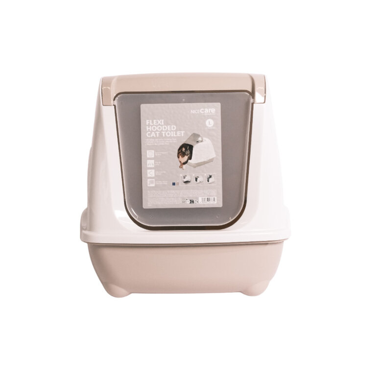 Nice Care Arenero Mega Flip Large Verde para gatos,  Imagen numero 2 Nice Care Arenero Mega Flip Large Verde para gatos, , large Imagen numero 2