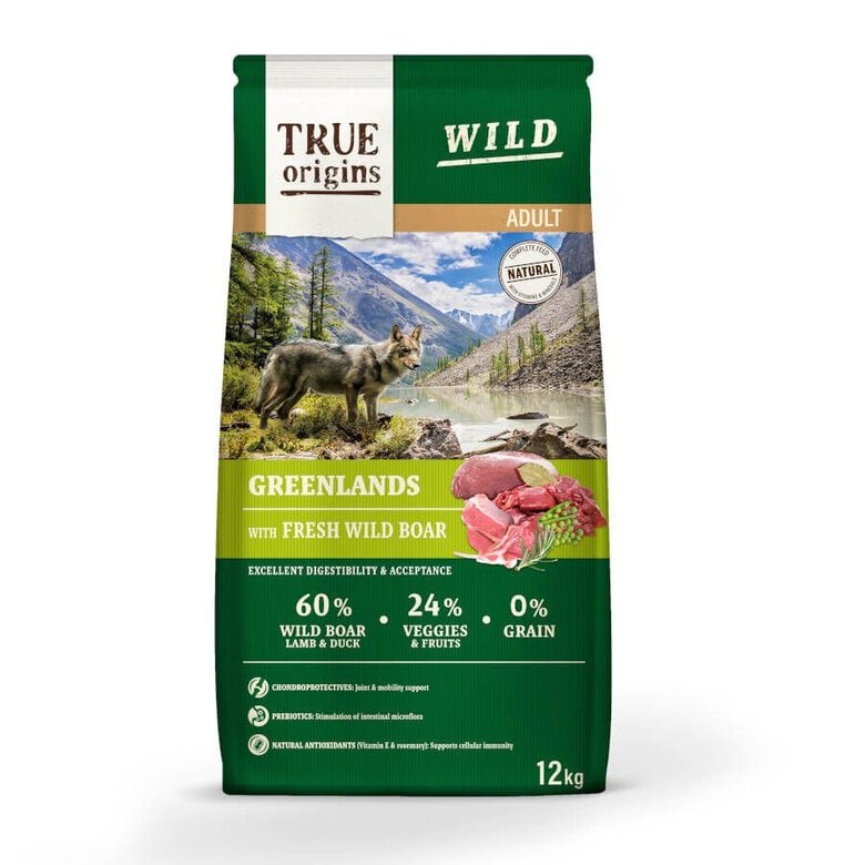 12 kg True Origins Wild Greenlands pienso para perros,  Imagen numero 1 12 kg True Origins Wild Greenlands pienso para perros, , large Imagen numero 1