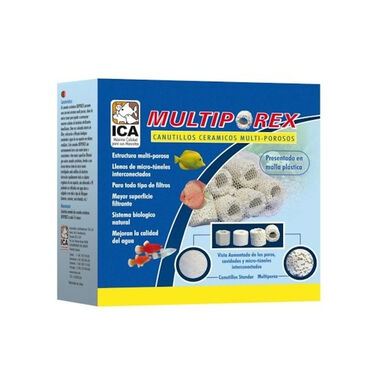 ICA Multiporex Canutillos Cerámicos para Filtración de acuarios
