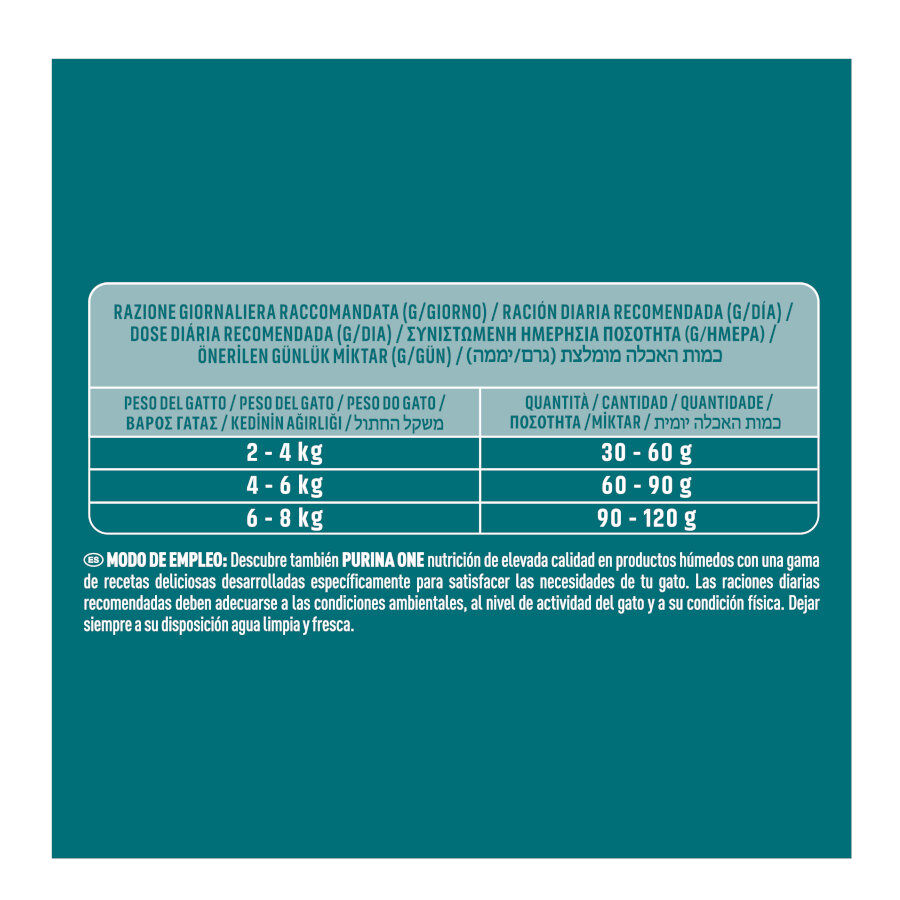 Purina ONE Senior 11+ Bifensis Pollo pienso para gatos thumbnail