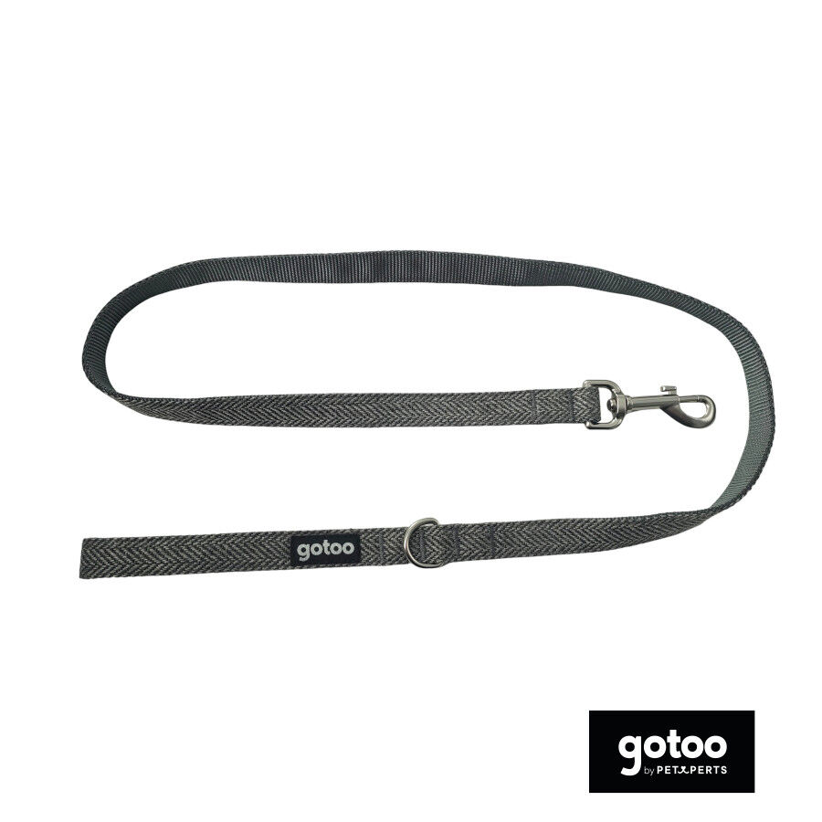 Gotoo Correa espiga gris para perros, , large Imagen numero 2