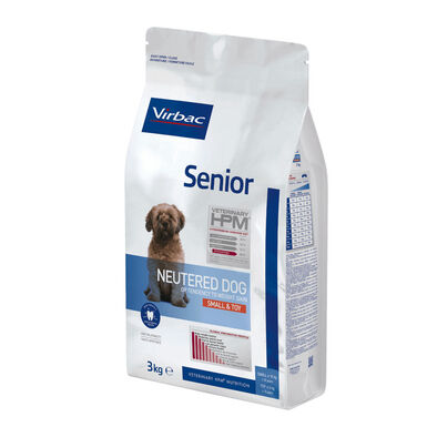Virbac Veterinary HPM Senior Neutered Small & Toy pienso para perros