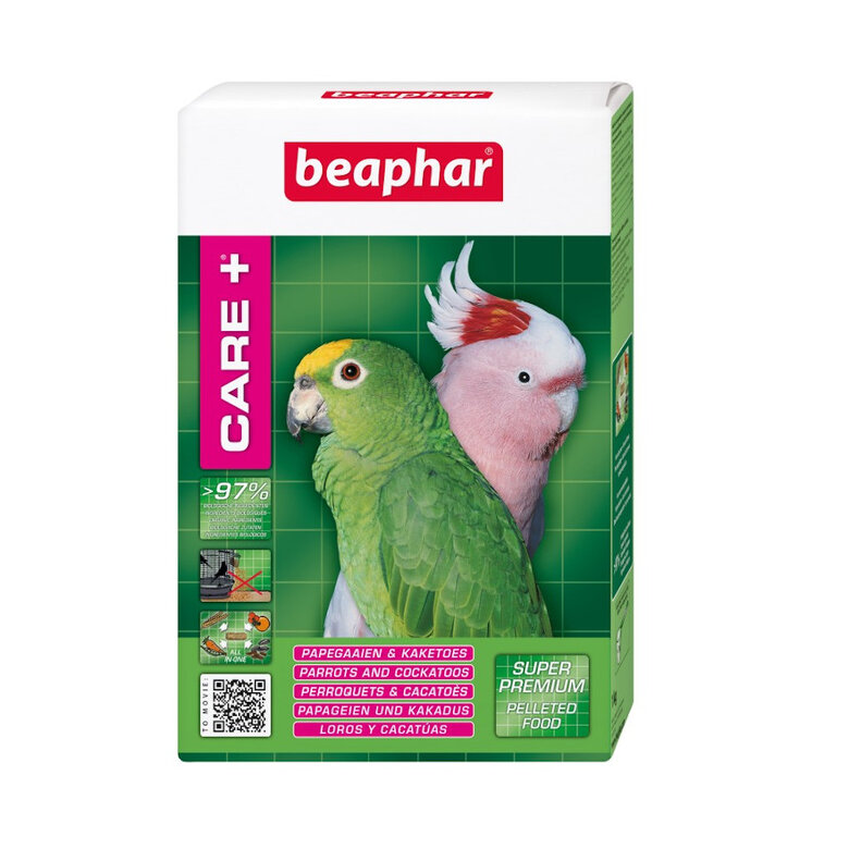 Beaphar Care+ Comida para loros y amazonas, , large image number null