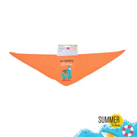 Summer Vibes Llama Bandana para perros
