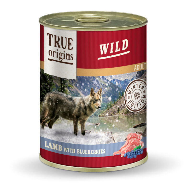 400 g True Origins Wild Winter Edition Cordero y Arándanos lata para perros,  Imagen numero 1 400 g True Origins Wild Winter Edition Cordero y Arándanos lata para perros, , large Imagen numero 1