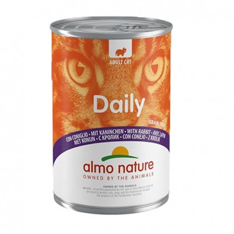 Almo Nature comida húmeda con conejo Daily Menu image number null