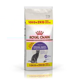12 kg (10 + 2 kg ¡gratis!) Royal Canin Regular Sterilised 37 pienso para gatos
