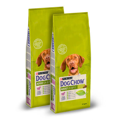 Dog Chow Adult Cordero - 2x14 kg Pack Ahorro
