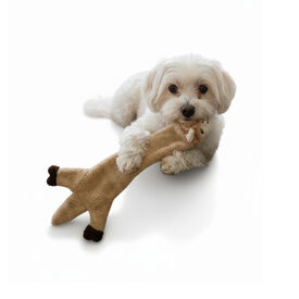 LOVE THE EARTH Peluche llama con sonido para perros