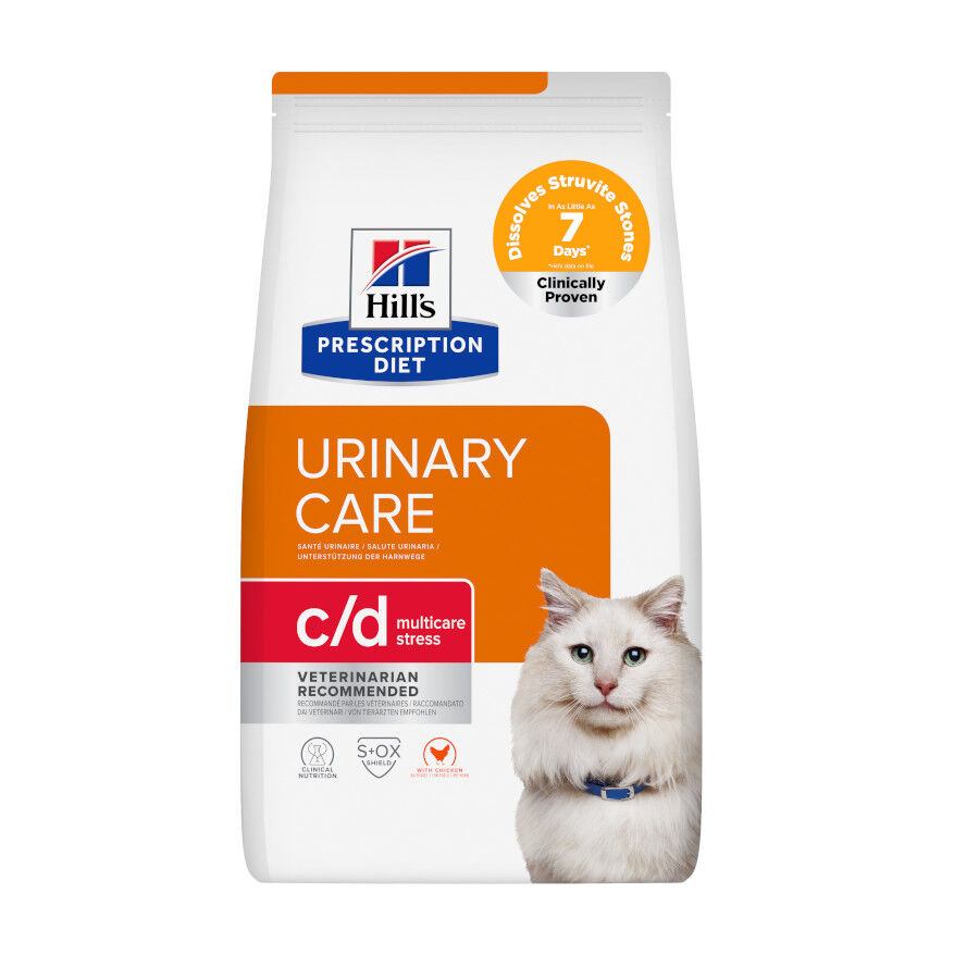 12 kg Hill's Prescription Diet Urinary Care c/d multicare stress pollo pienso para gatos, , large Imagen numero 1
