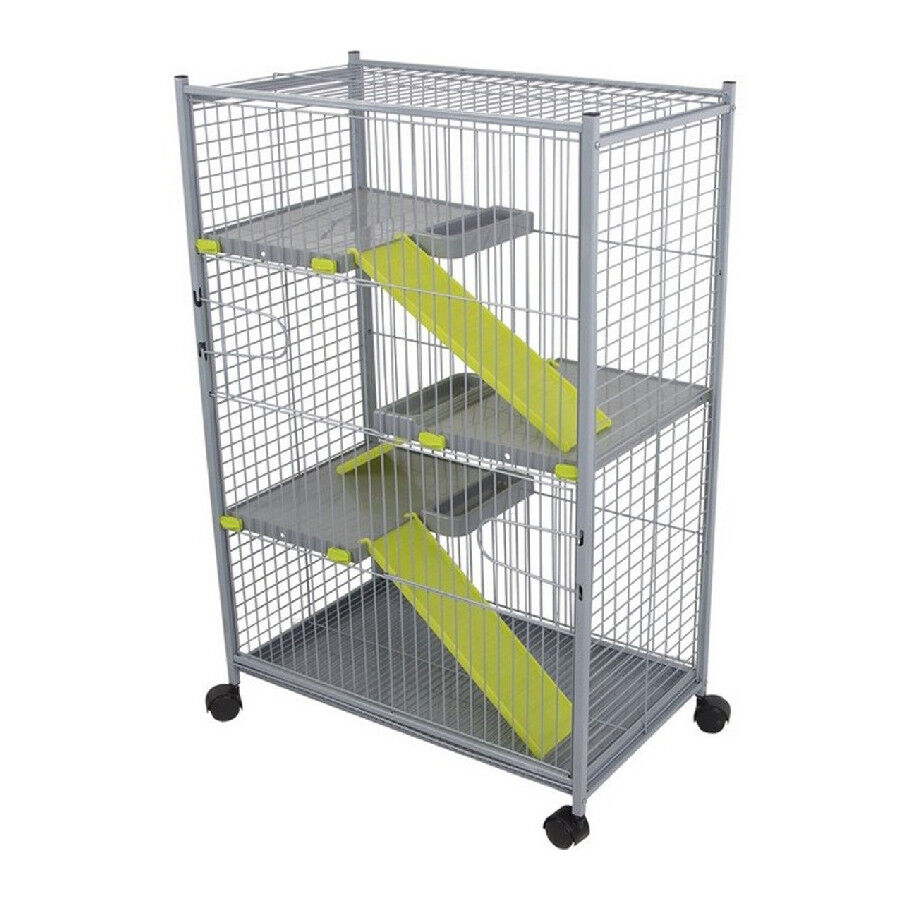 Voltreg&agrave; Jaula Grande con Ruedas para roedores peque&ntilde;os, , large Imagen numero 1