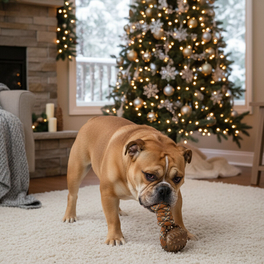 Wonder Christmas Juguete de Cuerda y Mordedor Navideño para perros thumbnail