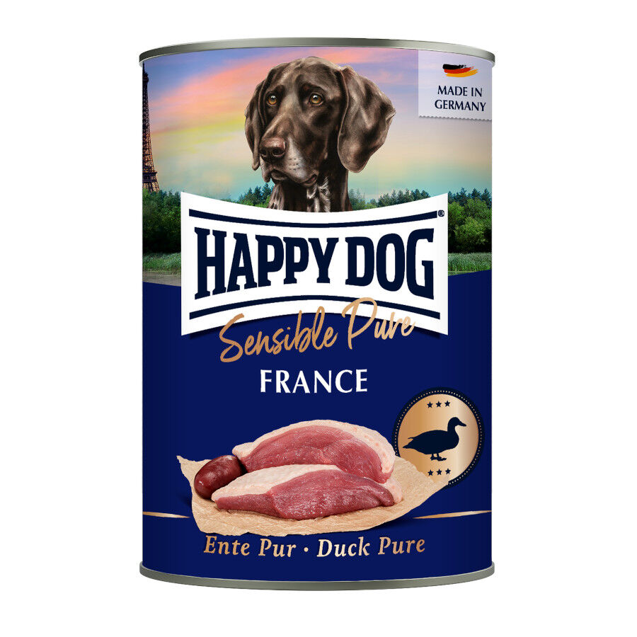 400 g Happy Dog Pure Pato lata, , large Imagen numero 1