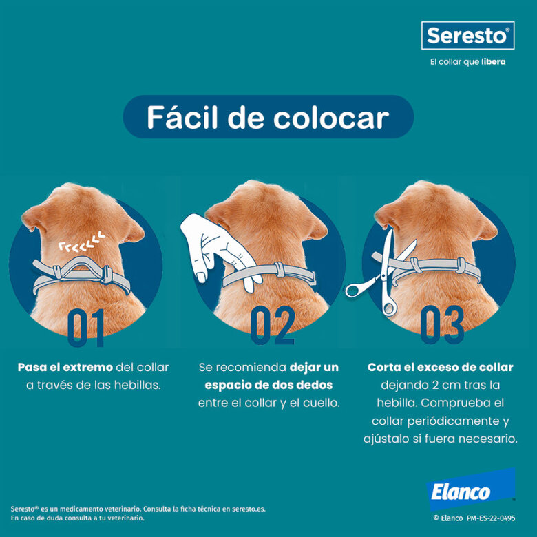 Seresto Collar Antiparasitario para perros, , large image number null