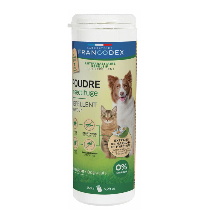 Francodex antiparasitario en polvo para mascotas image number null
