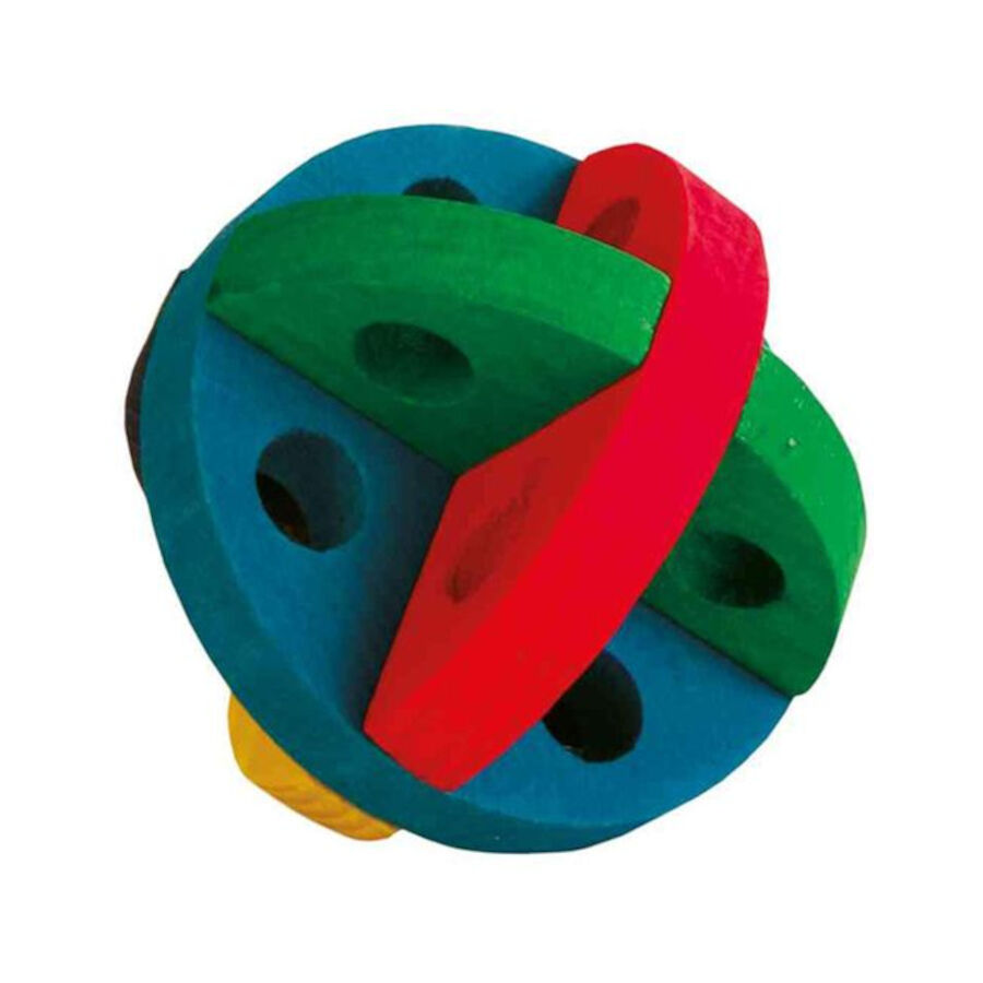 8 cm Trixie Juguete de Madera Comestible para roedores, , large Imagen numero 1