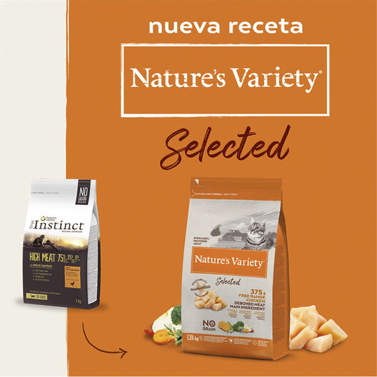Nature's Variety Selected con pollo para gato image number null