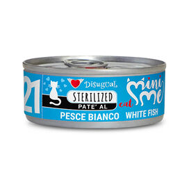 Disugual Mini Me 21 Sterilized Pescado Blanco en Paté Lata para gatos