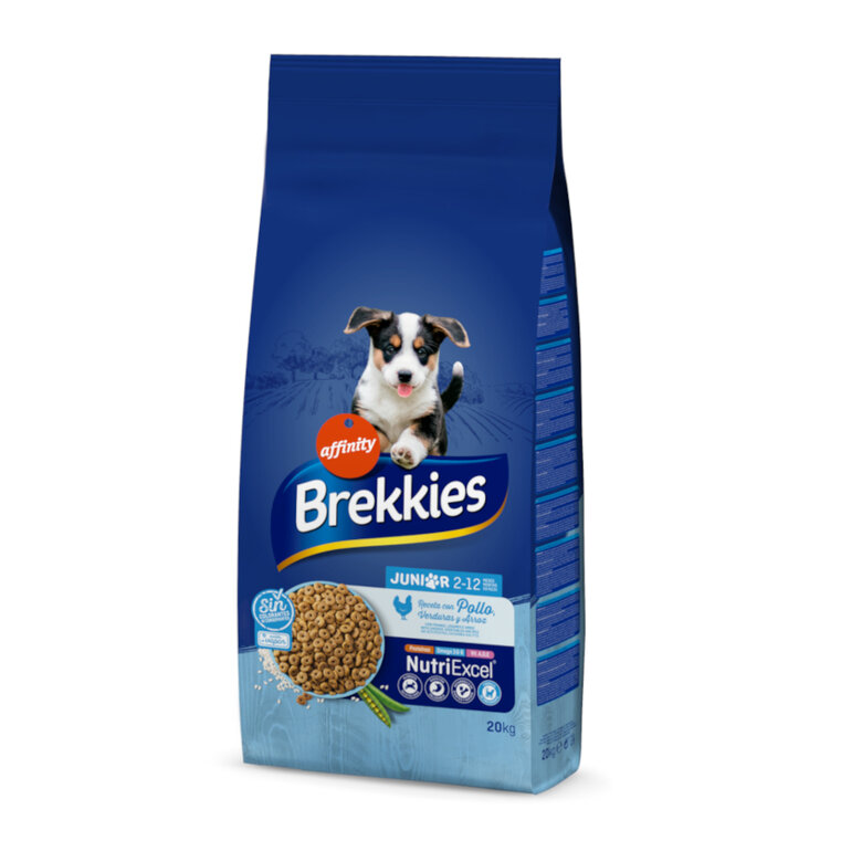 20 kg Affinity Brekkies Junior Pollo pienso para perros,  Imagen numero 1 20 kg Affinity Brekkies Junior Pollo pienso para perros, , large Imagen numero 1
