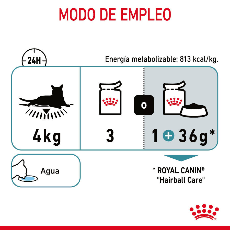 Royal Canin Hairball Care Sobre en Gelatina para gatos thumbnail