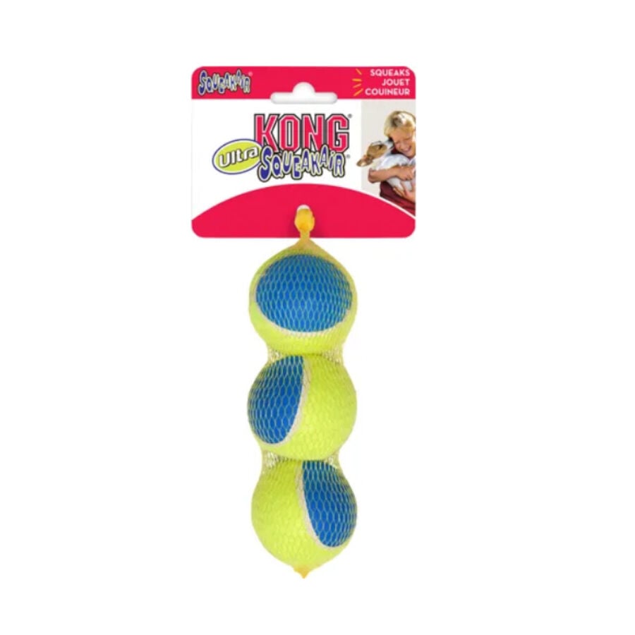 Kong SqueakAir Ultra Balls 3-PK pelotas para perros, , large Imagen numero 1
