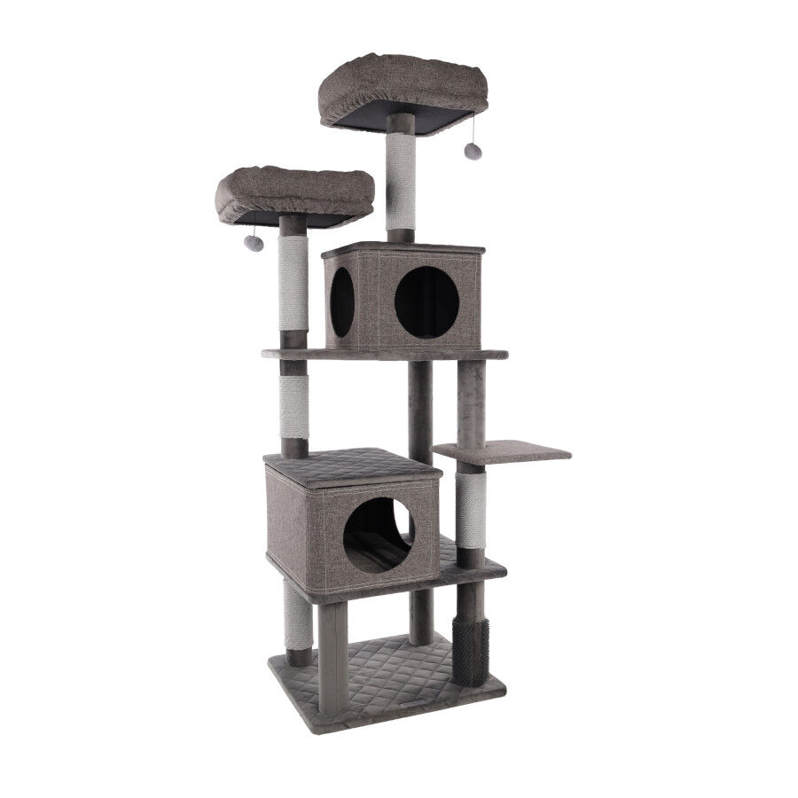 Flamingo Árbol Rascador Aurora Gris para gatos