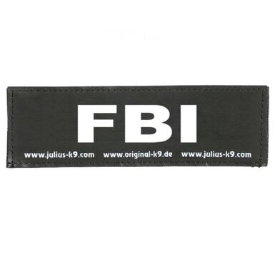 Julius K9 FBI Etiqueta para arnés de perros